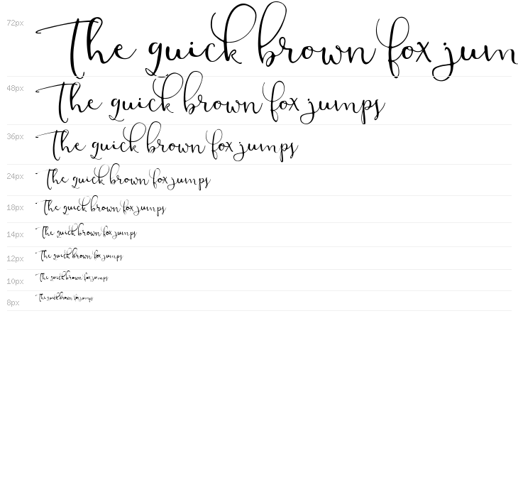 ModestyRegular Waterfall