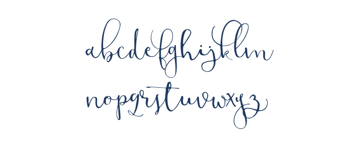 ModestyRegular Lowercase