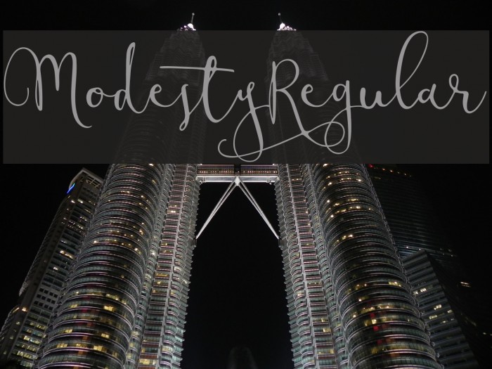 ModestyRegular Example 3