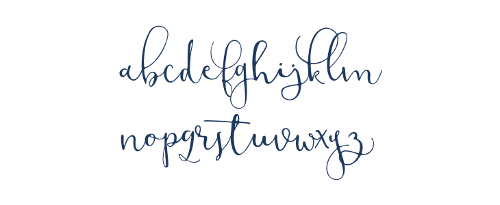 ModestyRegular Lowercase