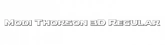 Modi Thorson 3D Regular 
