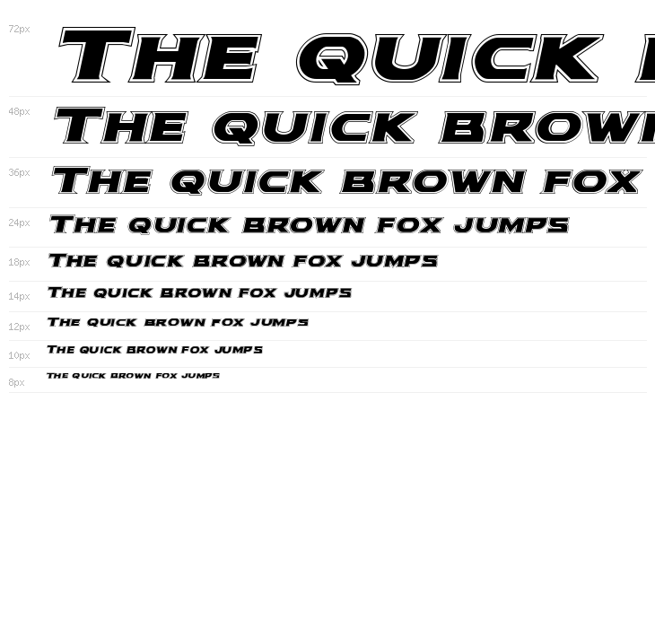 Modi Thorson Academy Italic Waterfall