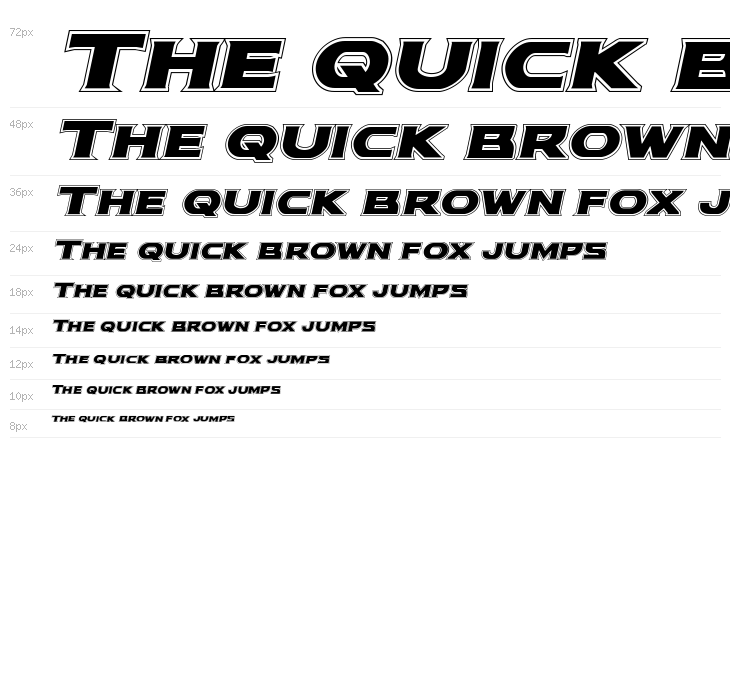 Modi Thorson Academy Italic Waterfall