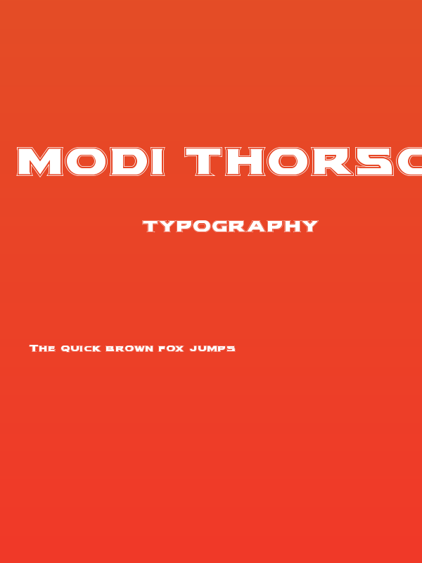 Modi Thorson Academy Regular Poster
