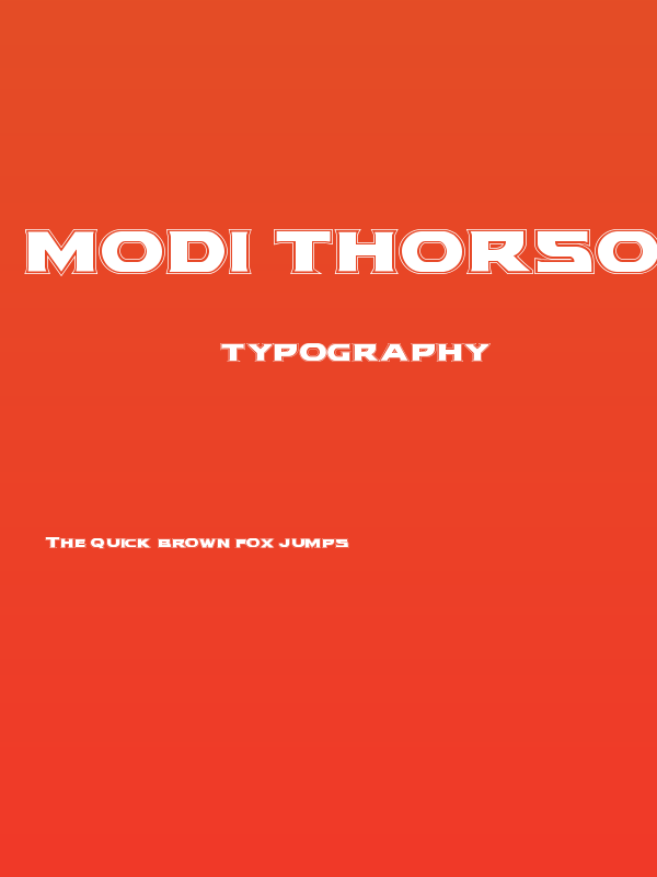 Modi Thorson Academy Regular Poster