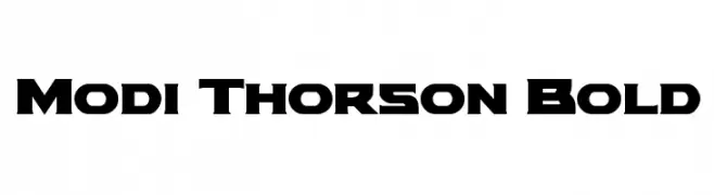 Modi Thorson Bold 