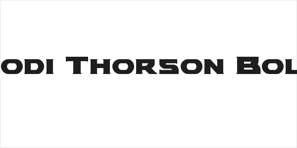 Modi Thorson Bold Logo