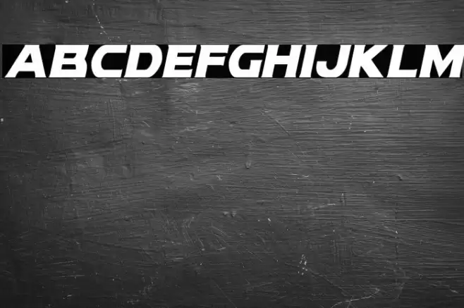 Modi Thorson Condensed Italic Font examples