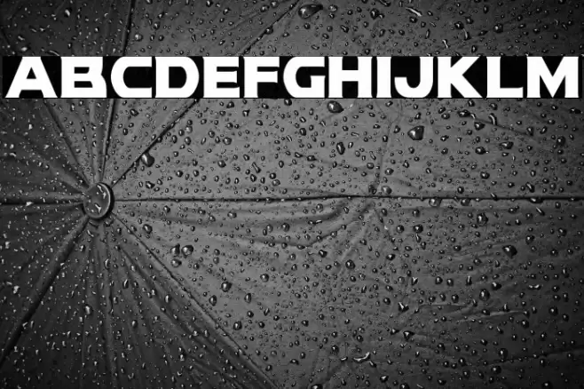 Modi Thorson Condensed Font examples