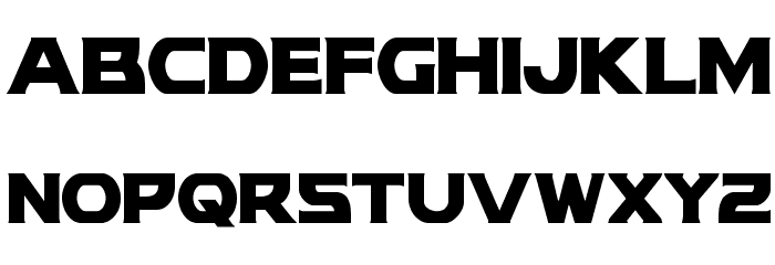 Modi Thorson Condensed Font LOWERCASE