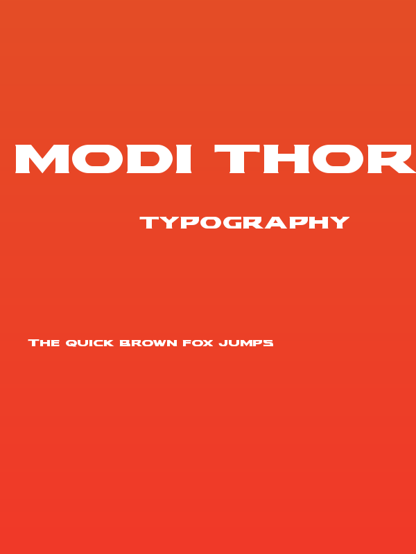 Modi Thorson Expanded Poster
