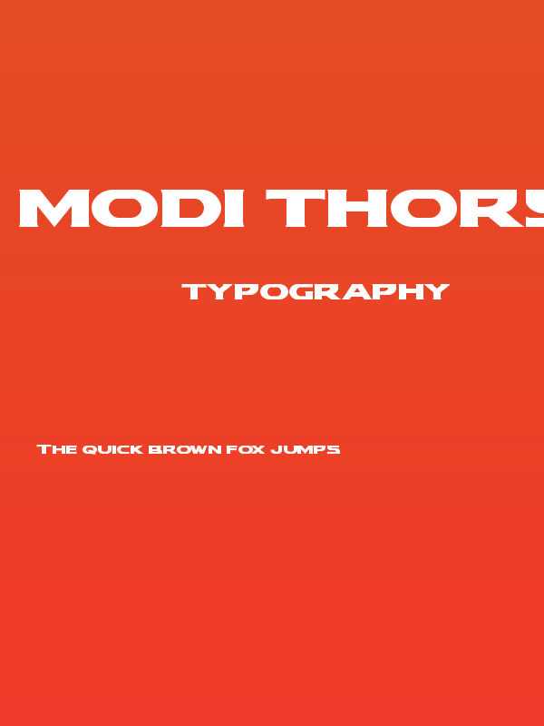 Modi Thorson Expanded Poster