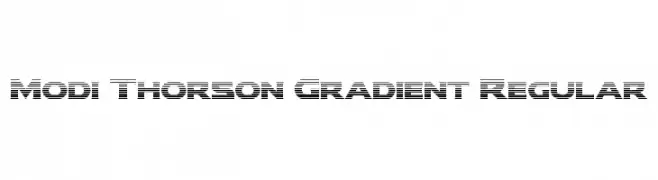 Modi Thorson Gradient Regular 
