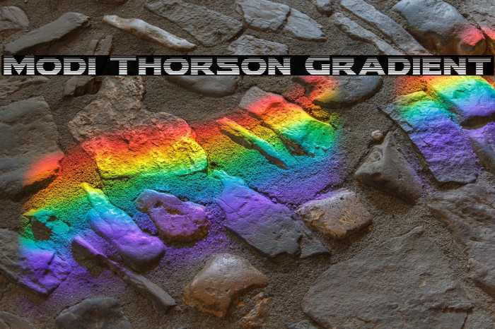 Modi Thorson Gradient Example 1
