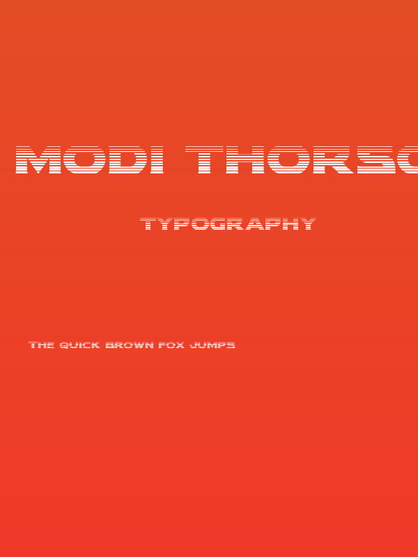 Modi Thorson Gradient Poster