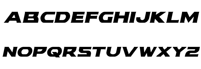 Modi Thorson Italic Font LOWERCASE
