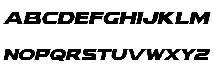 Modi Thorson Italic Font LOWERCASE