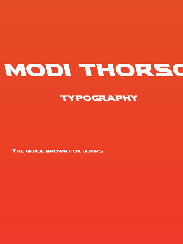 Modi Thorson Leftalic Poster