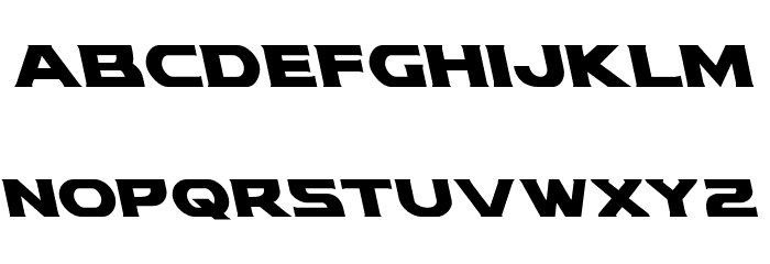 Modi Thorson Leftalic Font LOWERCASE