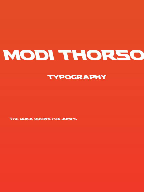 Modi Thorson Leftalic Poster