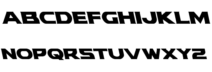Modi Thorson Leftalic Font LOWERCASE