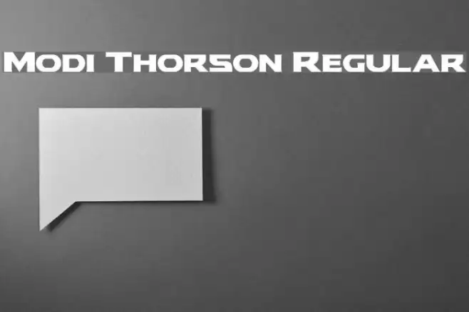 Modi Thorson Regular Example 3