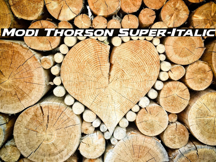 Modi Thorson Super-Italic Example 2