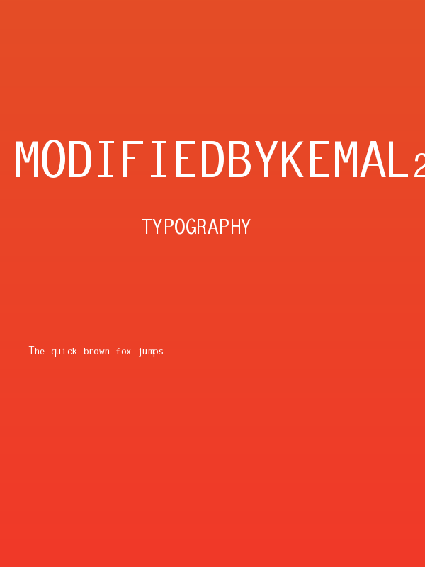 ModifiedbyKemal2 Poster