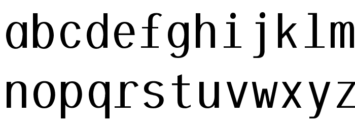 ModifiedbyKemal2 Font LOWERCASE