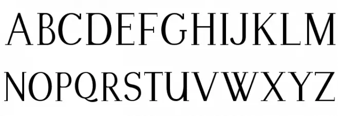 Modikasti-Regular フォント 大文字
