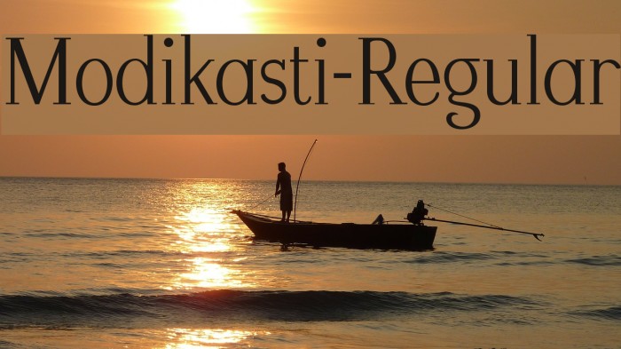 Modikasti-Regular Font examples