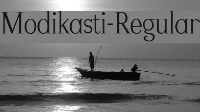 Modikasti-Regular Example 1