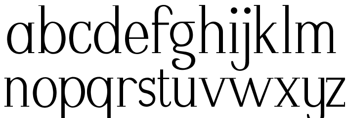Modikasti-Regular Font LOWERCASE