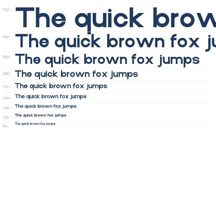 Modinova Semi Bold Waterfall