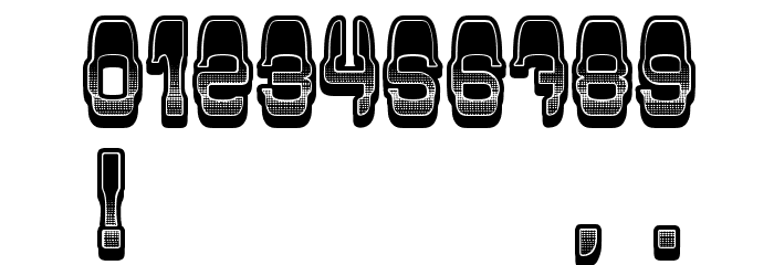 Modish Gradient Regular Font OTHER CHARS