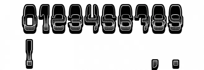 Modish Gradient Regular Font OTHER CHARS