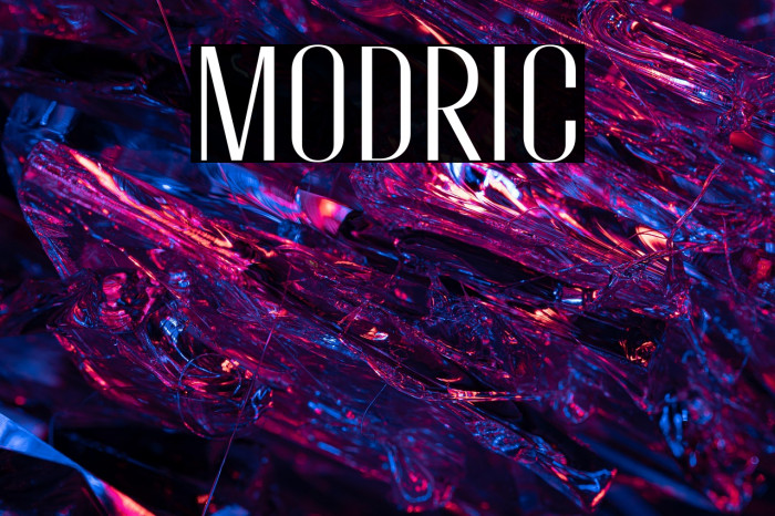 Modric Example 1