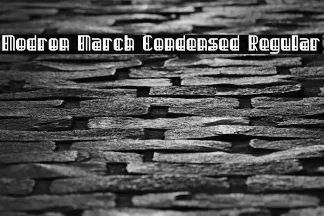 Modron March Condensed Regular Example 1