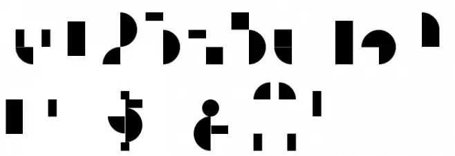 Modular III Font OTHER CHARS