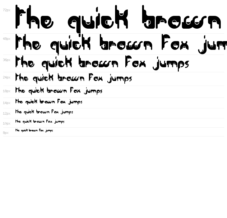 Modular Tkno Waterfall