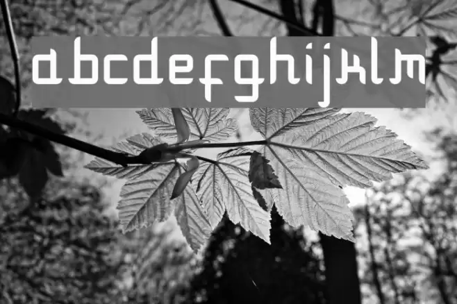 Modulare 1 Regular Font examples