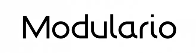 Modulario  免费字体下载