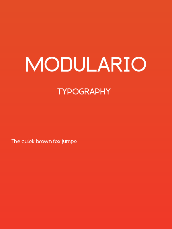 Modulario Poster