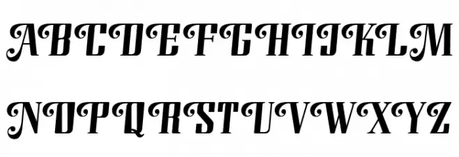 Modusa-Regular Schriftart Groß
