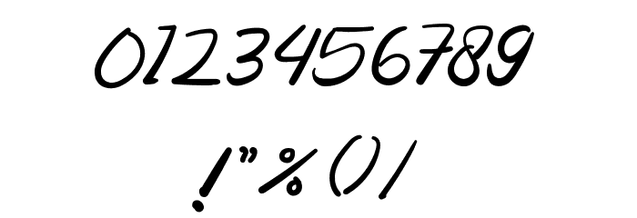 Moduss Personal Use Font OTHER CHARS
