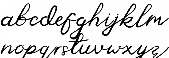 Moduss Personal Use Caratteri MINUSCOLO