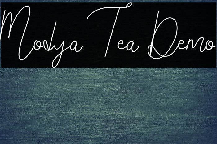 Modya Tea Demo Example 1