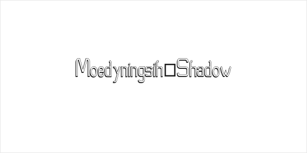 Moedyningsih_Shadow Logo