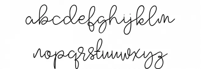 Moffle Chee Free Regular خط أحرف صغيرة