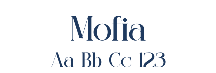 Mofia Font Preview